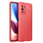 Xiaomi Mi 11İ Kılıf Zore Niss Silikon Kapak Kırmızı