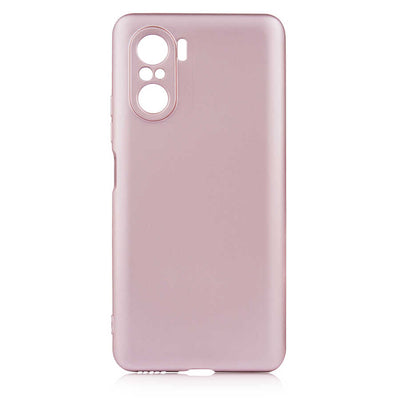 Xiaomi Mi 11İ Kılıf Zore Premier Silikon Kapak Rose Gold