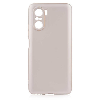 Xiaomi Mi 11İ Kılıf Zore Premier Silikon Kapak Gold