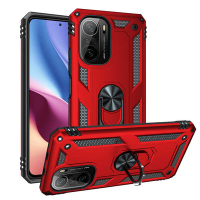 Xiaomi Mi 11İ Kılıf Zore Vega Kapak Kırmızı