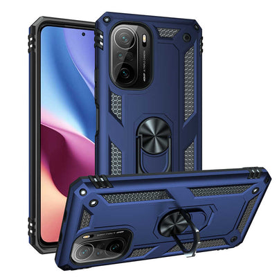 Xiaomi Mi 11İ Kılıf Zore Vega Kapak Mavi