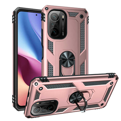 Xiaomi Mi 11İ Kılıf Zore Vega Kapak Rose Gold