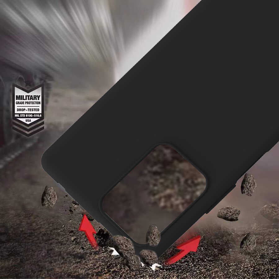 Xiaomi Mi 11T 5G Kılıf Zore Biye Silikon Lacivert