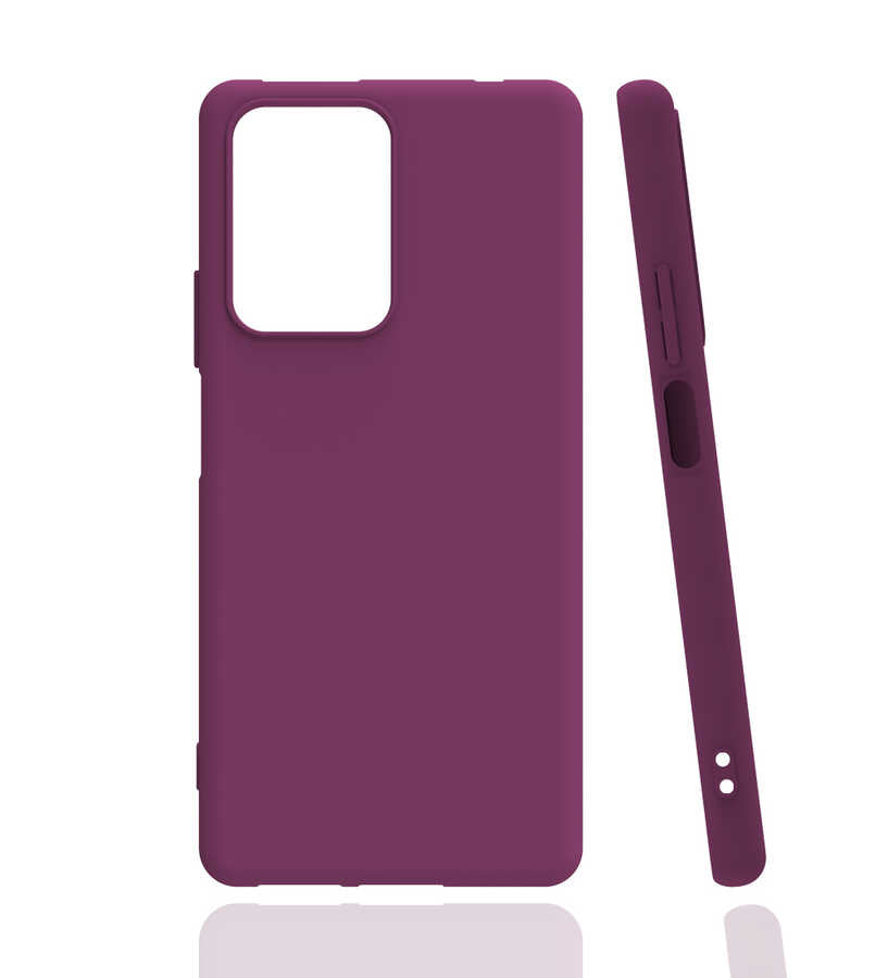 Xiaomi Mi 11T 5G Kılıf Zore Biye Silikon Mor