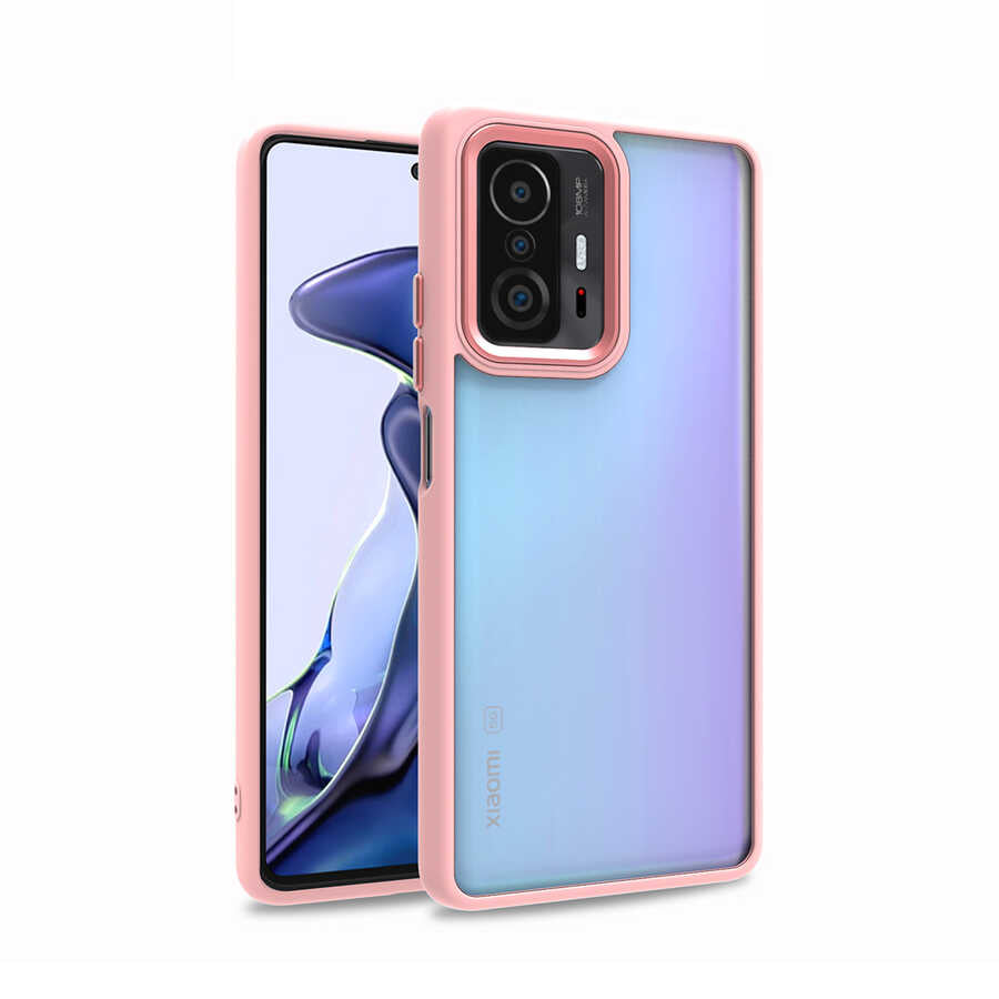 Xiaomi Mi 11T 5G Kılıf Zore Flora Kapak Siyah