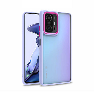 Xiaomi Mi 11T 5G Kılıf Zore Flora Kapak Lila