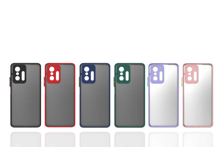 Xiaomi Mi 11T 5G Kılıf Zore Hux Kapak Koyu Yeşil