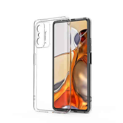 Xiaomi Mi 11T 5G Kılıf Zore Kamera Korumalı Süper Silikon Kapak Renksiz