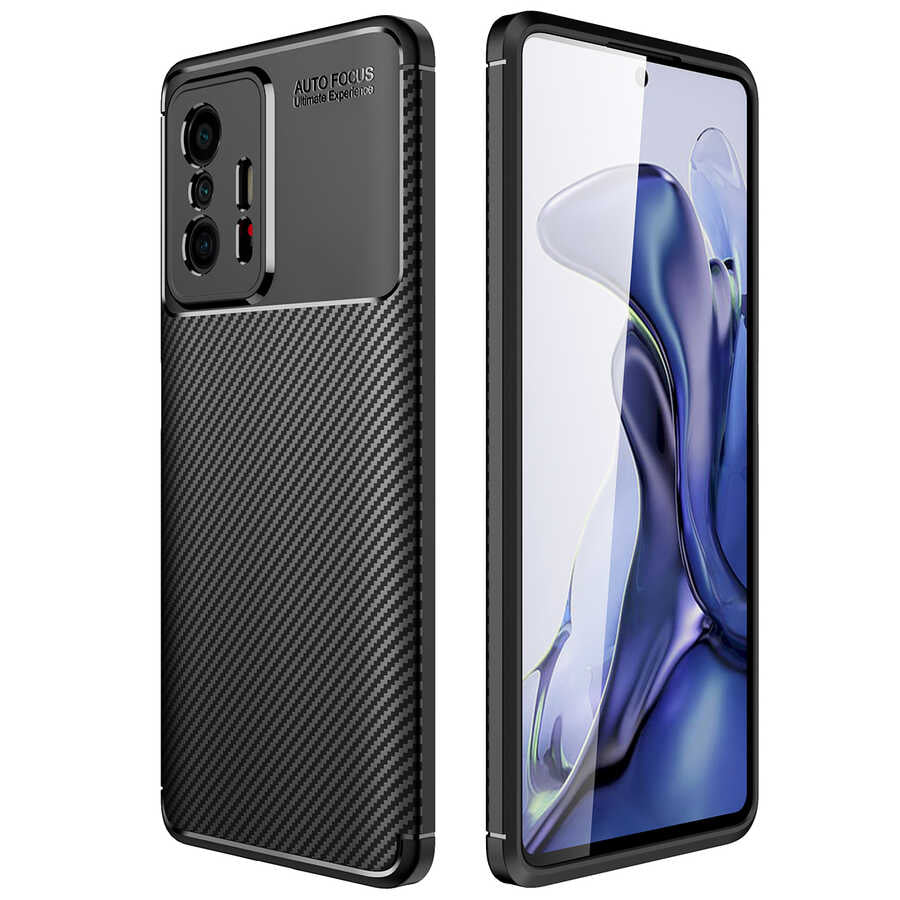 Xiaomi Mi 11T 5G Kılıf Zore Negro Silikon Kapak Lacivert