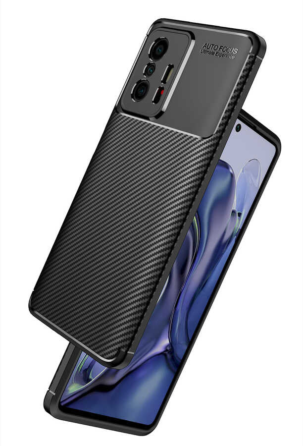 Xiaomi Mi 11T 5G Kılıf Zore Negro Silikon Kapak Lacivert