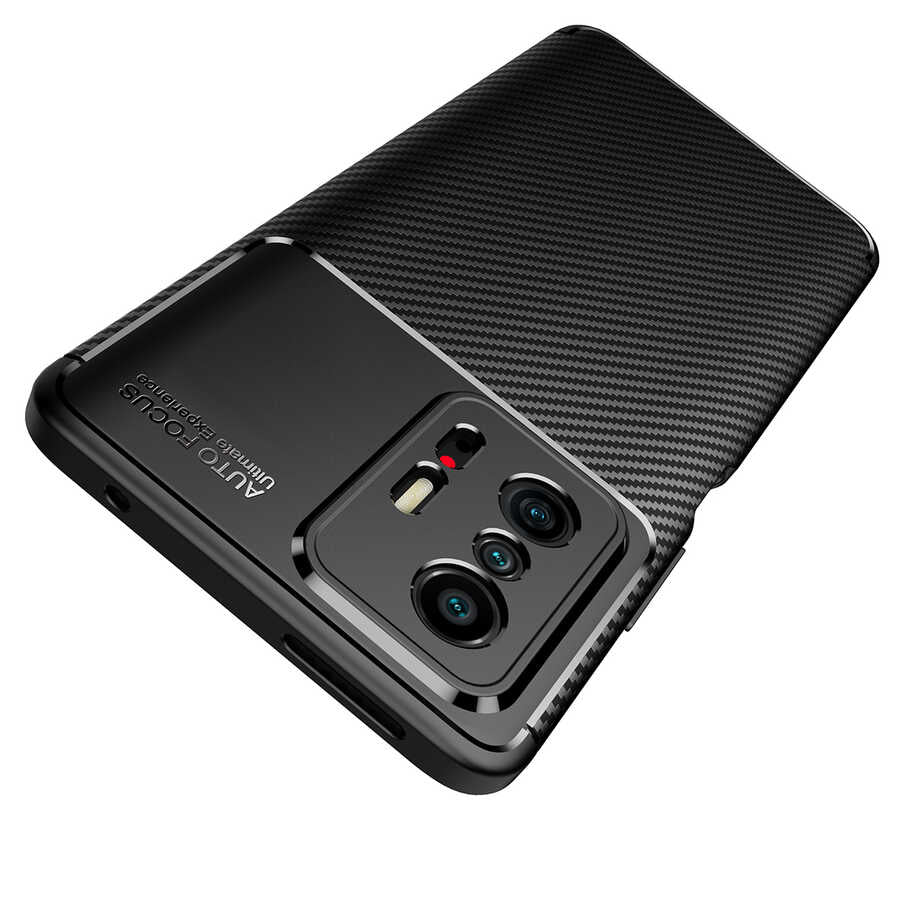 Xiaomi Mi 11T 5G Kılıf Zore Negro Silikon Kapak Lacivert