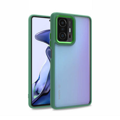 Xiaomi Mi 11T Pro 5G Kılıf Zore Flora Kapak Lila