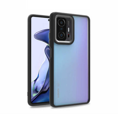 Xiaomi Mi 11T Pro 5G Kılıf Zore Flora Kapak Siyah