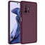 Xiaomi Mi 11T Pro 5G Kılıf Zore Mara Lansman Kapak Koyu Mor