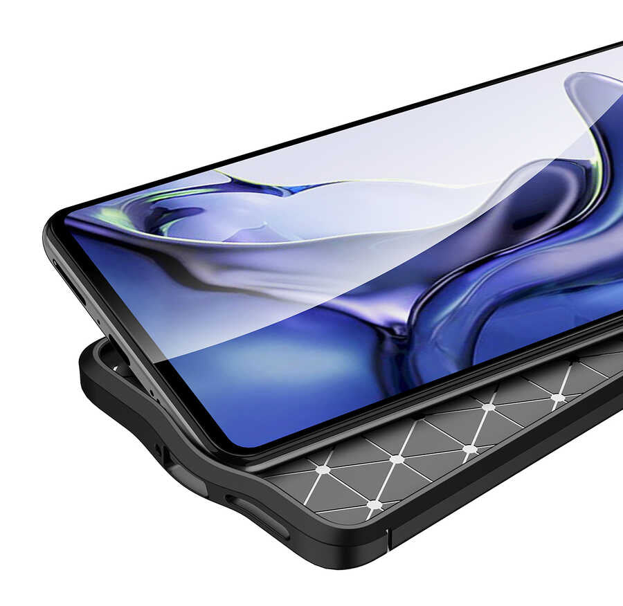 Xiaomi Mi 11T Pro 5G Kılıf Zore Niss Silikon Kapak Lacivert