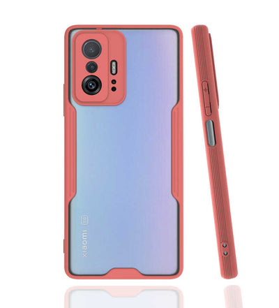 Xiaomi Mi 11T Pro 5G Kılıf Zore Parfe Kapak Pembe