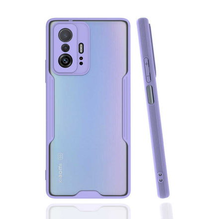 Xiaomi Mi 11T Pro 5G Kılıf Zore Parfe Kapak Mor