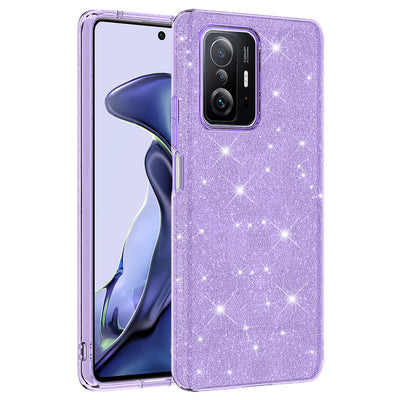 Xiaomi Mi 11T Pro 5G Kılıf Zore Shining Silikon Mor