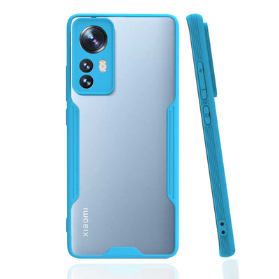 Xiaomi Mi 12 Kılıf Zore Parfe Kapak Mavi