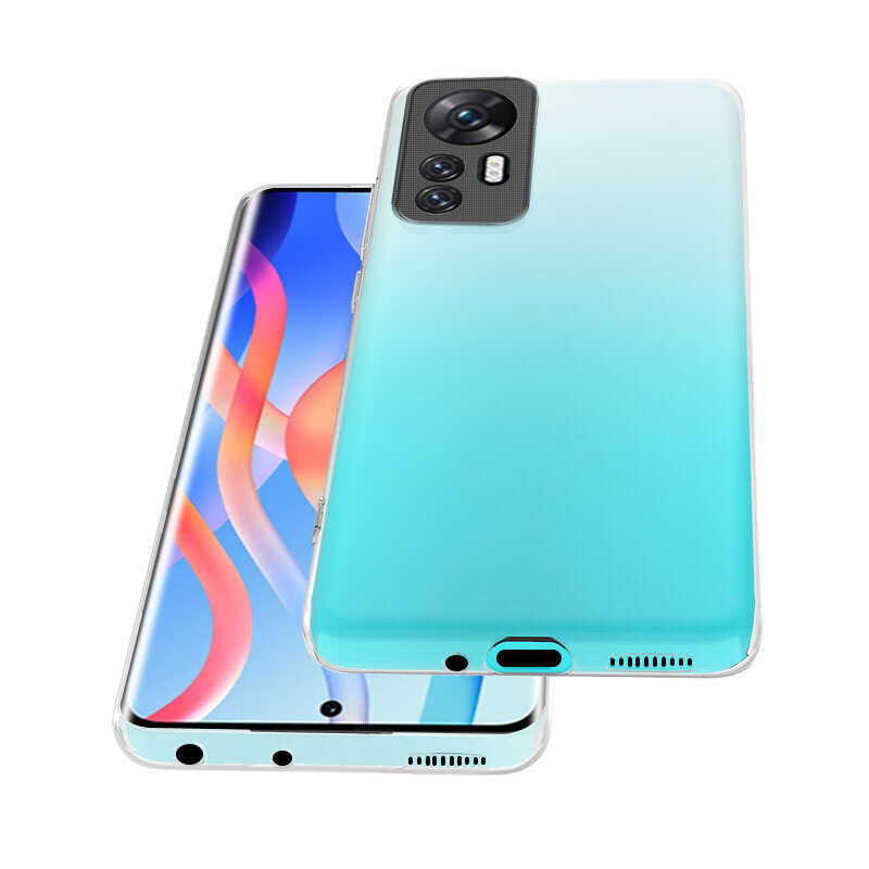 Xiaomi Mi 12 Kılıf Zore Süper Silikon Kapak Renksiz