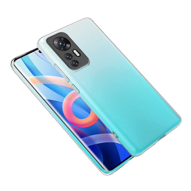 Xiaomi Mi 12 Kılıf Zore Süper Silikon Kapak Renksiz