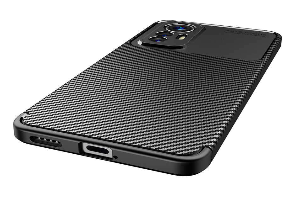 Xiaomi Mi 12 Lite Kılıf Zore Negro Silikon Kapak Lacivert