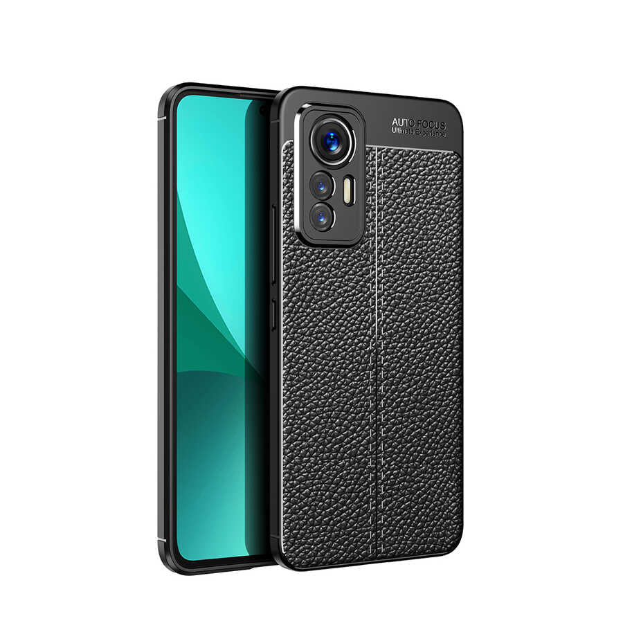 Xiaomi Mi 12 Lite Kılıf Zore Niss Silikon Kapak Siyah