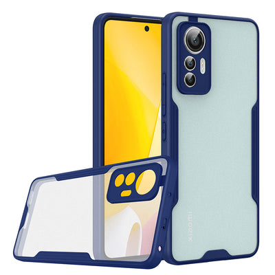 Xiaomi Mi 12 Lite Kılıf Zore Parfe Kapak Lacivert