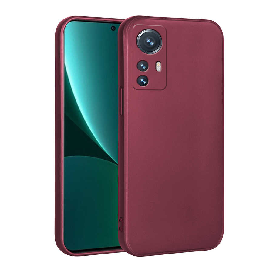 Xiaomi Mi 12 Lite Kılıf Zore Premier Silikon Kapak Siyah