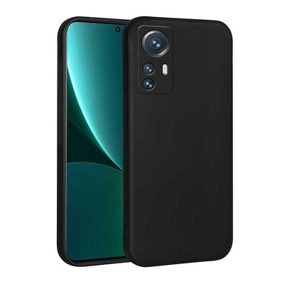 Xiaomi Mi 12 Lite Kılıf Zore Premier Silikon Kapak Siyah