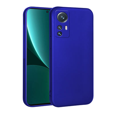 Xiaomi Mi 12 Lite Kılıf Zore Premier Silikon Kapak Saks Mavi