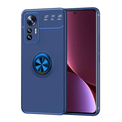 Xiaomi Mi 12 Lite Kılıf Zore Ravel Silikon Kapak Mavi