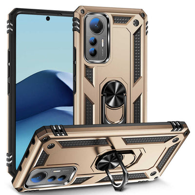 Xiaomi Mi 12 Lite Kılıf Zore Vega Kapak Gold