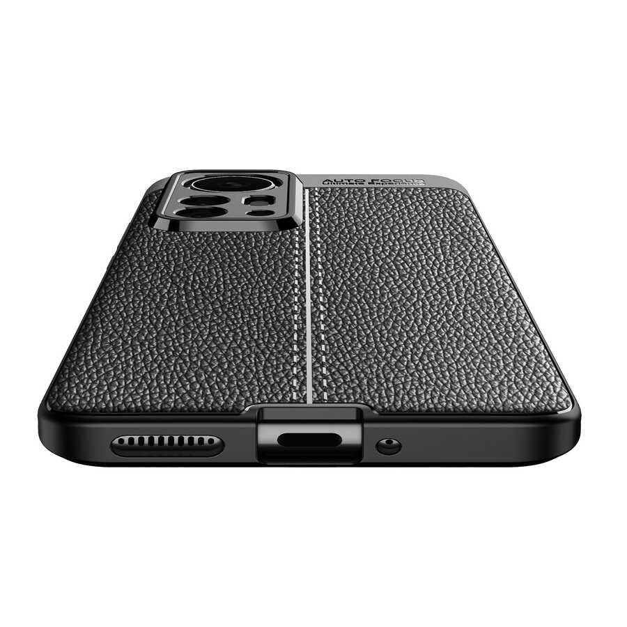 Xiaomi Mi 12 Pro Kılıf Zore Niss Silikon Kapak Siyah