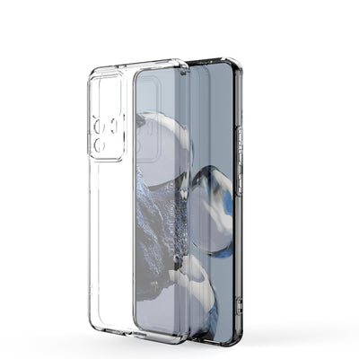 Xiaomi Mi 12T Kılıf Zore Kamera Korumalı Süper Silikon Kapak Renksiz