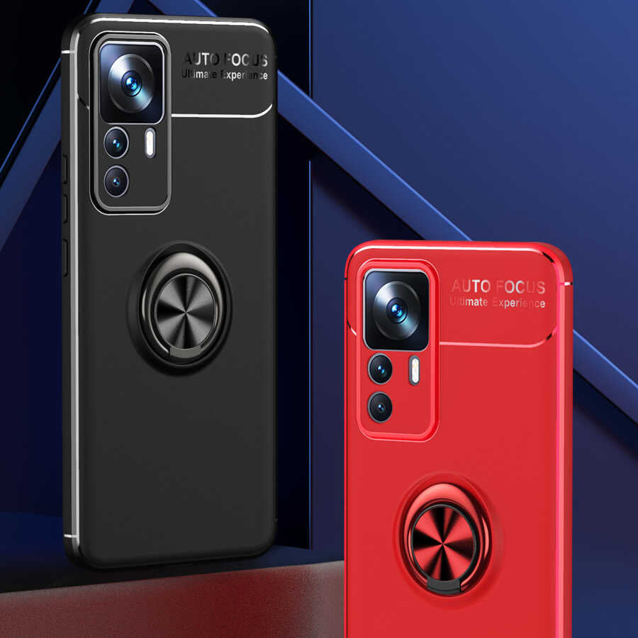 Xiaomi Mi 12T Kılıf Zore Ravel Silikon Kapak Mavi