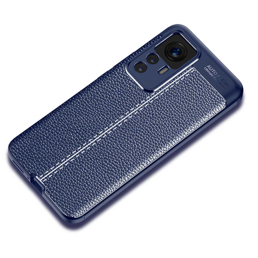 Xiaomi Mi 12T Pro Kılıf Zore Niss Silikon Kapak Lacivert