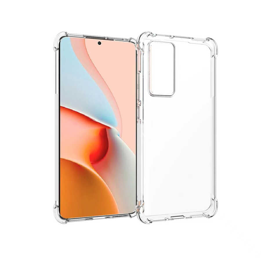 Xiaomi Mi 12T Pro Kılıf Zore Nitro Anti Shock Silikon Renksiz