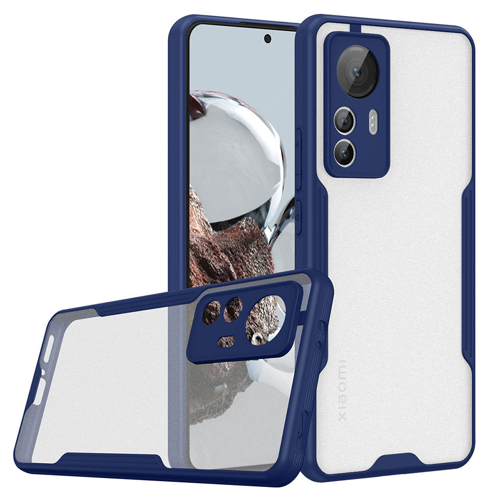 Xiaomi Mi 12T Pro Kılıf Zore Parfe Kapak Lacivert