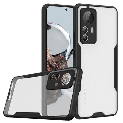 Xiaomi Mi 12T Pro Kılıf Zore Parfe Kapak Siyah