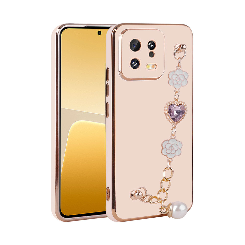 Xiaomi Mi 13 Kılıf El Tutamaçlı Kamera Korumalı Zore Taka Silikon Kapak