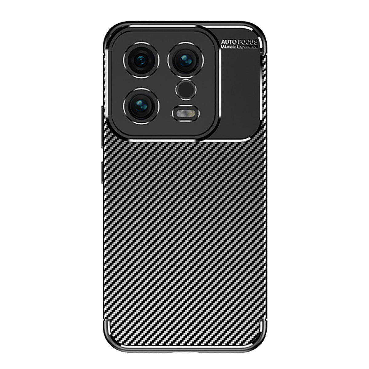 Xiaomi Mi 13 Kılıf Zore Negro Silikon Kapak Siyah