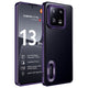Xiaomi Mi 13 Pro Kılıf Kamera Korumalı Logo Gösteren Zore Omega Kapak Derin Mor