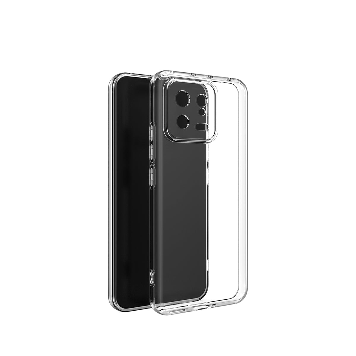 Xiaomi Mi 13 Pro Kılıf Zore Kamera Korumalı Süper Silikon Kapak Renksiz