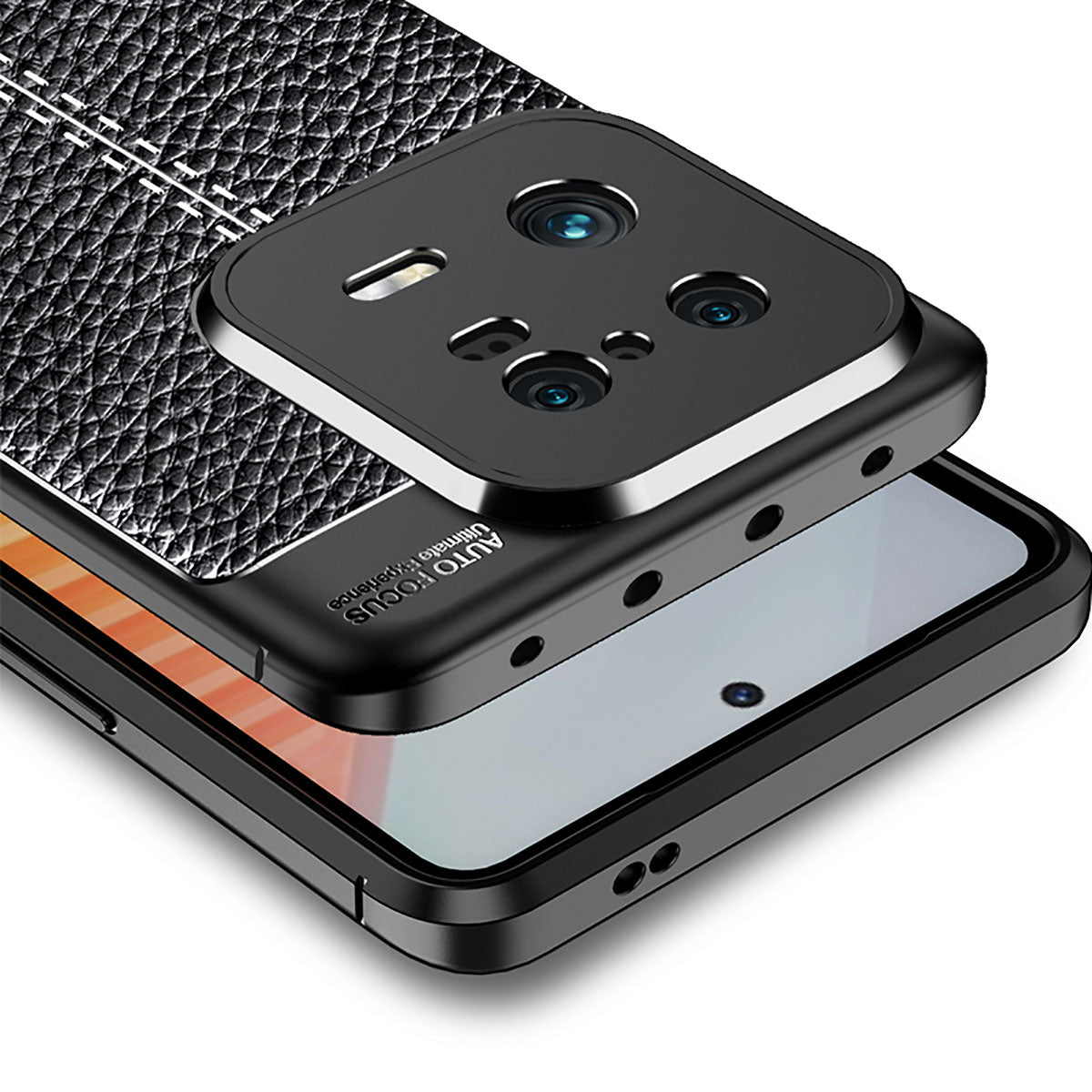 Xiaomi Mi 13 Pro Kılıf Zore Niss Silikon Kapak Siyah