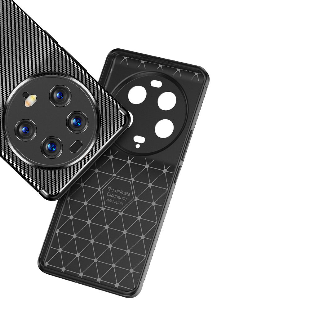 Xiaomi Mi 13 Ultra Kılıf Zore Negro Silikon Kapak Siyah