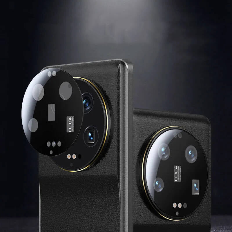 Xiaomi Mi 13 Ultra Zore 3D Kamera Camı Siyah