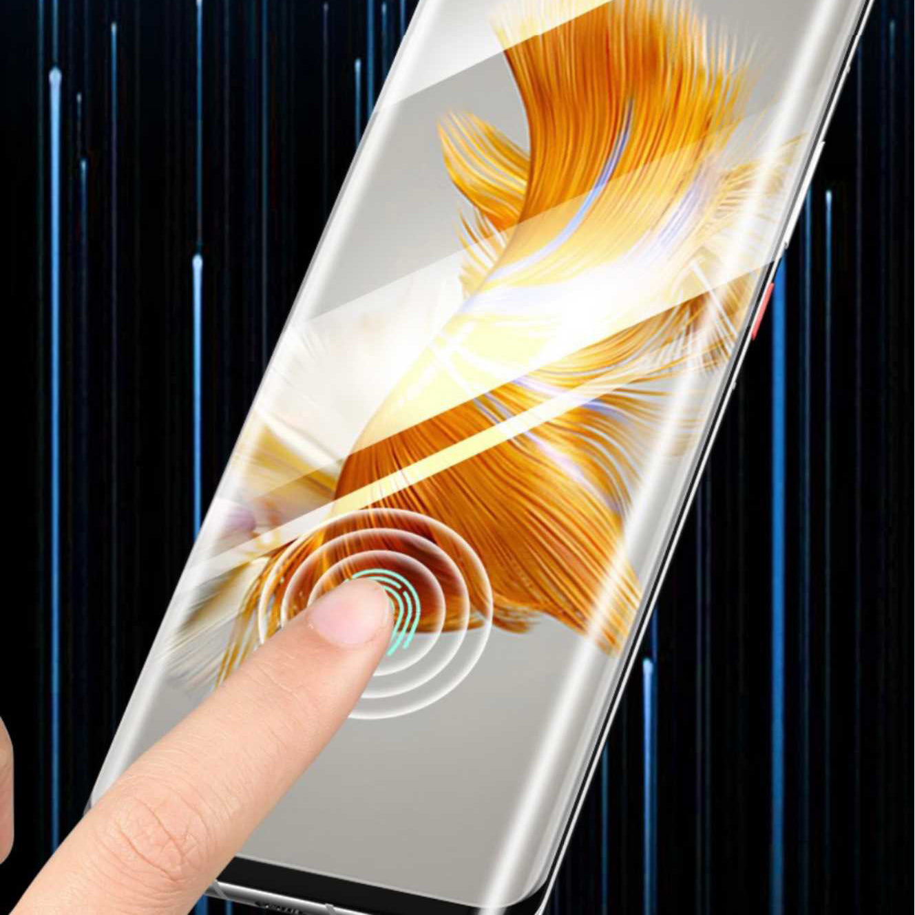 Xiaomi Mi 13 Ultra Zore Kolay Uygulama Aparatlı Easy Body Ekran Koruyucu Siyah