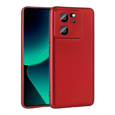 Xiaomi Mi 13T Kılıf Zore Premier Silikon Kapak Mürdüm