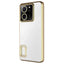 Xiaomi Mi 13T Pro Kılıf Kamera Korumalı Logo Gösteren Zore Omega Kapak Gold